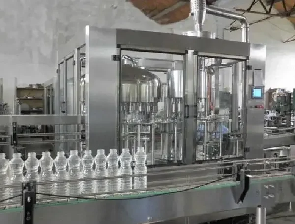 60 BPM mineral water filling machine for packaged drinking water plants