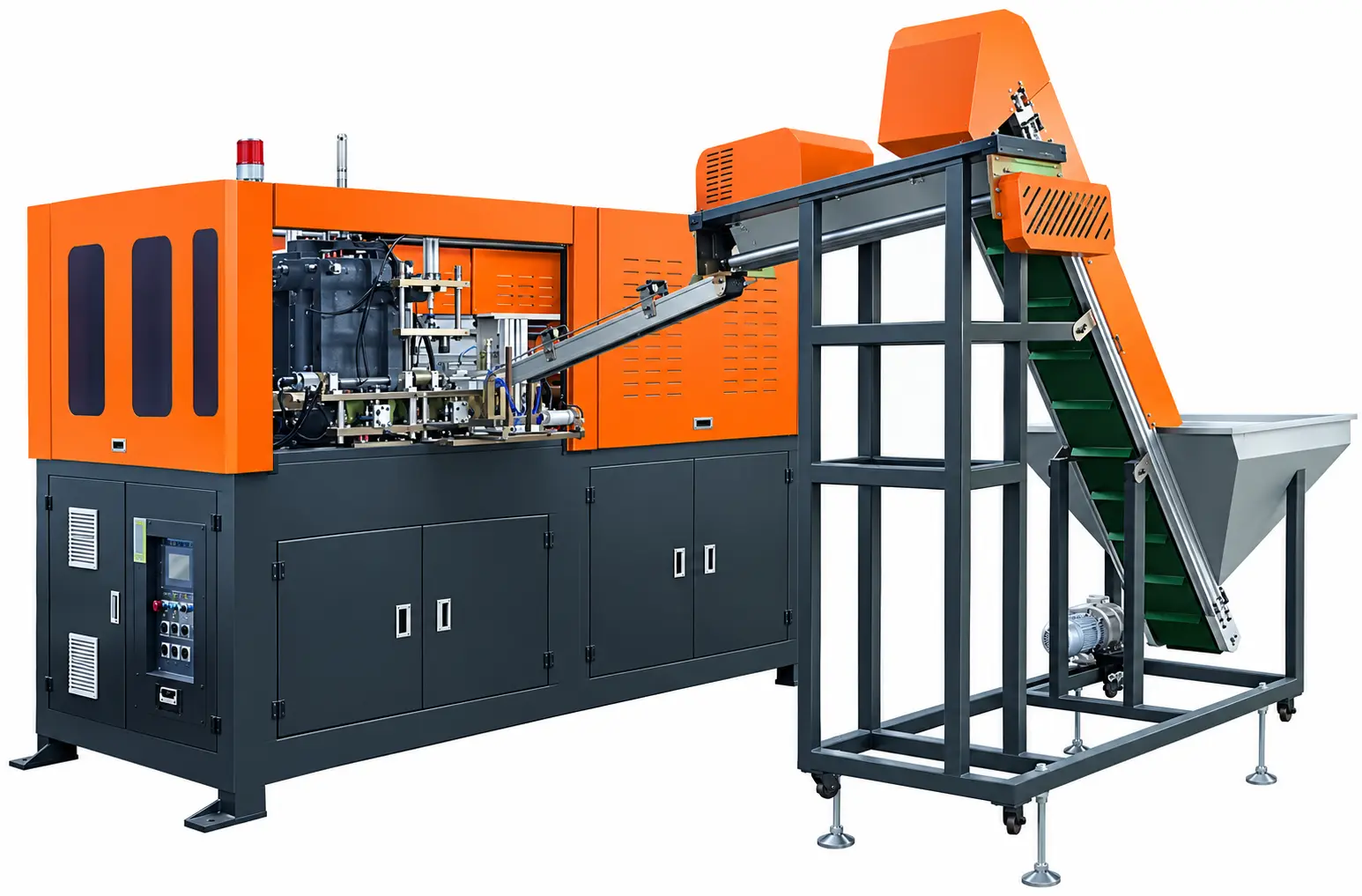 2 Cavity Auto Blow Molding Machine