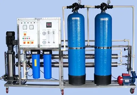 2000 LPH industrial reverse osmosis plant